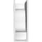 Ekena Millwork Standard Newport Architectural Grade PVC Corbel, 3"W x 10"D x 10"H CORP03X10X10NEW - alternate 3